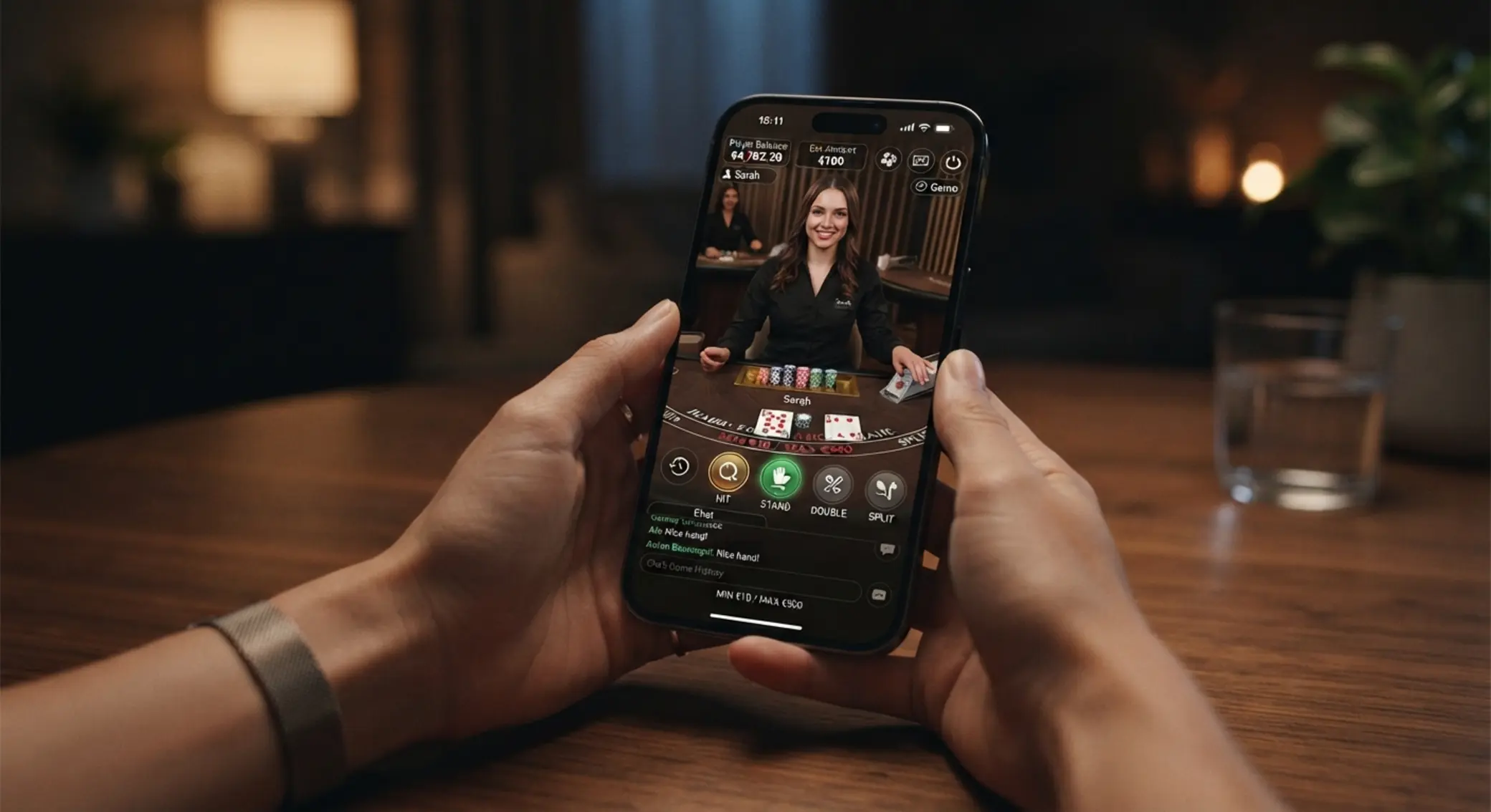 Najpopularniejsze gry casino online Widok gracza na ruletkę lub blackjack online